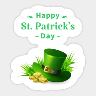 Happy ST. Patrick's Day Sticker